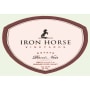 Iron Horse Estate Pinot Noir 2008 Front Label