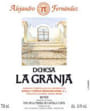 Bodegas Fernandez Rivera Dehesa La Granja 2004 Front Label