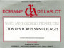 Domaine de l'Arlot Nuits Saint Georges Clos des Forets Saint Georges Premier Cru 2013 Front Label
