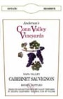 Anderson's Conn Valley Vineyards Cabernet Sauvignon Reserve (375ML half-bottle) 2007 Front Label