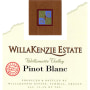 WillaKenzie Estate Pinot Blanc 2009 Front Label