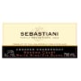 Sebastiani Russian River Valley Unoaked Chardonnay 2008 Front Label