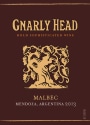 Gnarly Head Mendoza Malbec 2013 Front Label