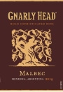 Gnarly Head Mendoza Malbec 2014 Front Label