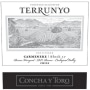Terrunyo Carmenere 2007 Front Label