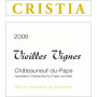 Domaine de Cristia Chateauneuf-du-Pape Vieilles Vignes 2006 Front Label