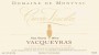 Domaine de Montvac Vacqueyras Cuvee Vincila 2001 Front Label