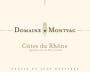 Domaine de Montvac Cotes du Rhone 2014 Front Label