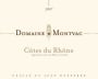 Domaine de Montvac Cotes du Rhone 2007 Front Label