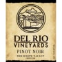 Del Rio Vineyards Pinot Noir 2008 Front Label