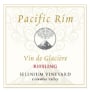 Pacific Rim Vin de Glaciere Riesling (375ml half-bottle) 2008 Front Label