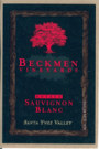 Beckmen Estate Sauvignon Blanc 2009 Front Label