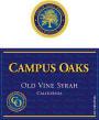 Gnekow Family Winery Campus Oaks Syrah 2012 Front Label