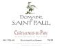 Domaine de Saint Paul Chateauneuf-du-Pape 2008 Front Label