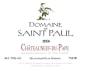 Domaine de Saint Paul Chateauneuf-du-Pape 2006 Front Label