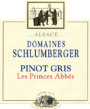 Domaines Schlumberger Les Princes Abbes Pinot Gris 2003 Front Label