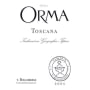 Orma Toscana 2006 Front Label