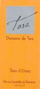 Dom. de Tara Ventoux Terre d'Ocres Blanc 2015 Front Label