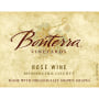Bonterra Organic Rose 2008 Front Label