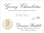 Domaine Denis Bachelet Gevrey Chambertin Vieilles Vignes 2012 Front Label