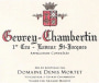 Denis Mortet Gevrey-Chambertin Lavaux St-Jacques Premier Cru 2010 Front Label