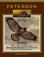 Peterson Gravity Flow Block Syrah 2010  Front Label