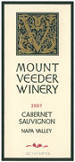 Mount Veeder Winery Cabernet Sauvignon 2007 Front Label