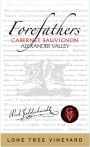 Goldschmidt Vineyard Forefathers Lone Tree Vineyard Cabernet Sauvignon 2013 Front Label