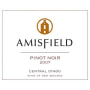 Amisfield Pinot Noir 2007 Front Label