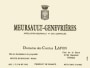 Domaine des Comtes Lafon Meursault Genevrieres Premier Cru 1998 Front Label