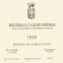 Domaine des Comtes Lafon Meursault Genevrieres Premier Cru 1999 Front Label