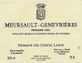 Domaine des Comtes Lafon Meursault Genevrieres Premier Cru 2012 Front Label