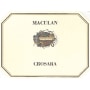 Maculan Crosara Breganze 2004 Front Label