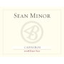 Sean Minor Pinot Noir 2008 Front Label
