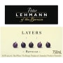 Peter Lehmann Layers Red 2008 Front Label