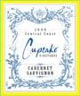 Cupcake Vineyards Cabernet Sauvignon 2008 Front Label