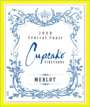 Cupcake Vineyards Merlot 2008 Front Label