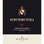 Mazzei Fonterutoli Chianti Classico 2007 Front Label