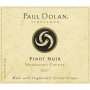 Paul Dolan Vineyards Organic Pinot Noir 2007 Front Label