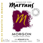 Domaine des Marrans Vieilles Vignes Morgon 2012 Front Label