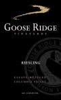 Goose Ridge Riesling 2015 Front Label
