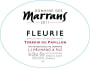 Domaine des Marrans Fleurie Terroir du Pavillon 2011 Front Label