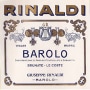 Giuseppe Rinaldi Barolo Brunate Le Coste 2004 Front Label