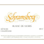 Schramsberg Blanc de Noirs 2007 Front Label