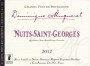 Domaine Dominique Mugneret Nuits-Saint-Georges 2012 Front Label