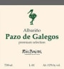 Pazo de Galegos Albarino 2009 Front Label