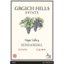 Grgich Hills Estate Zinfandel 2007 Front Label