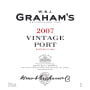 Graham's Vintage Port (1.5 Liter Magnum) 2007 Front Label