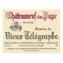 Domaine du Vieux Telegraphe Chateauneuf-du-Pape La Crau Rouge 2008 Front Label
