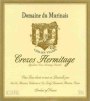 Dom. du Murinais Crozes Hermitage Vieilles Vignes 2012 Front Label